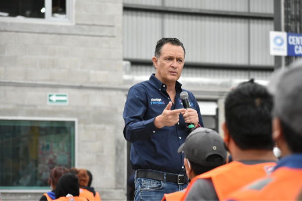 AUDIO-Mauricio Kuri propone detonar el empleo y la industria en Colón