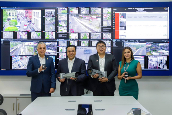 AUDIO-Municipio de Querétaro y Hikvision México firman convenio de colaboración para la donación de equipos de video vigilancia a la SSPMQ