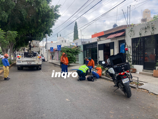 AUDIO: Atropellan a trabajador del municipio de Querétaro en la colonia Cimatario