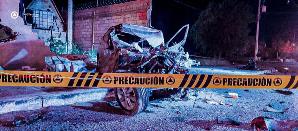 AUDIO: Dos muertos en trágico accidente en Paseo Centenario del Ejército Mexicano