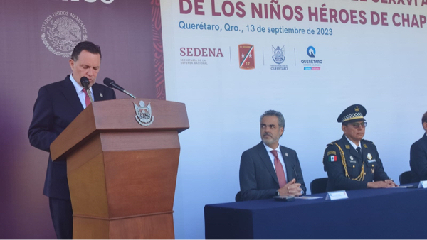 AUDIO-Mensaje del Gobernador en el homenaje a los Niños Héroes