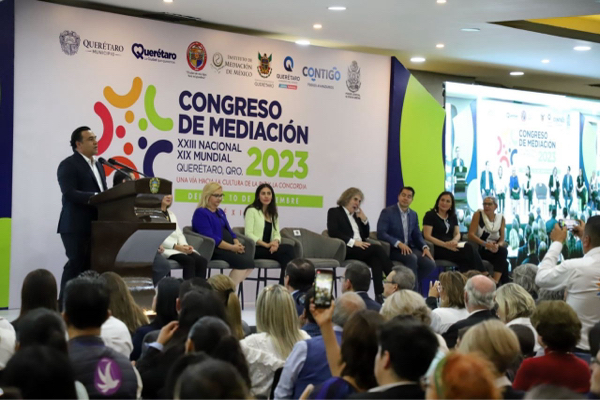 AUDIO-Inaugura Luis Nava el XIX Congreso Mundial y XXIII Congreso Nacional de Mediación