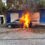 Se incendia vehículo en San José de los Olvera