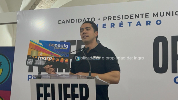 AUDIO-Felifer presenta la tarjeta "Conecta Querétaro