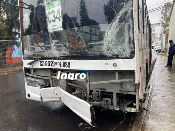 AUDIO: Semaforazo de camiones en avenida Cimatario