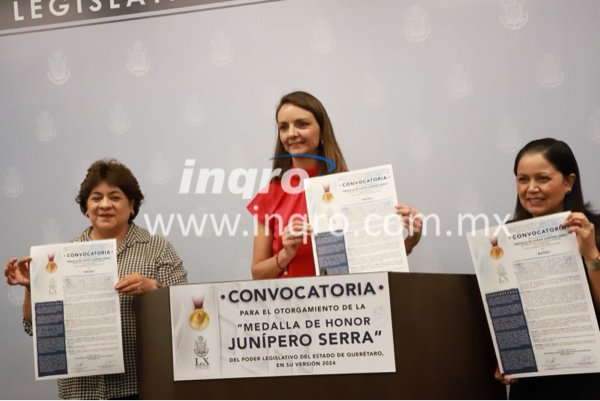 Convocan a participar en la entrega de la Medalla Junípero Serra