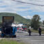 AUDIO: Arde cabina de tráiler en la incorporación del Norponiente a la 57