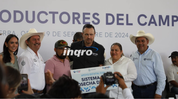 AUDIO: Gobernador entrega apoyos a productores del campo