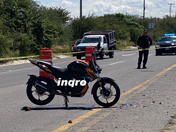 AUDIO: Motociclista muere atropellado sobre la carretera a Coroneo