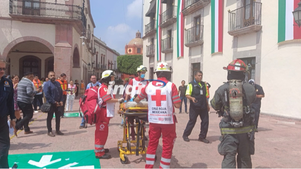 AUDIO: Realizan simulacro sísmico en Querétaro