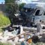 Trailer sale del camino, luego de causar dos accidentes en la 57