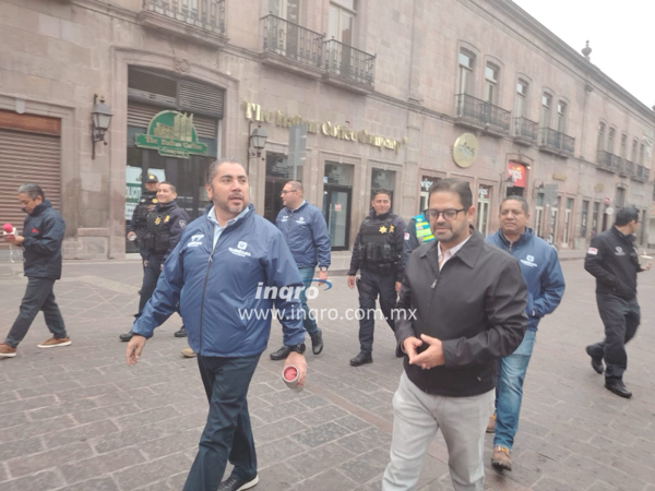 Operativo en el Centro Histórico es para evitar el comercio ambulante y la venta de productos chinos: Carlos Arreguín