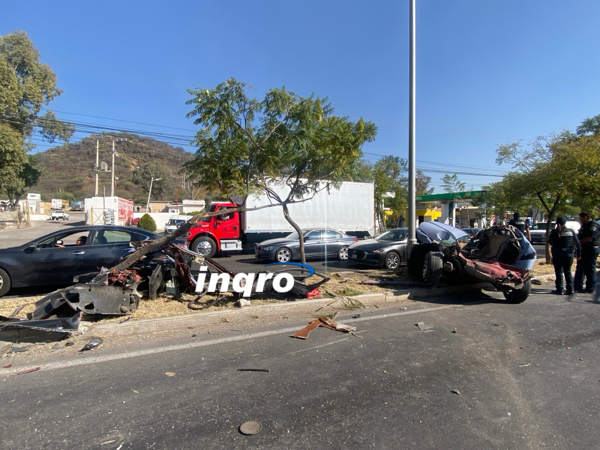 AUDIO: Accidente en Paseo de la República, dejó solo daños materiales