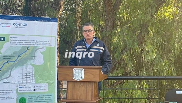 AUDIO: Concluye primera etapa de saneamiento del Río Querétaro: CEA