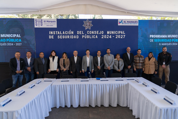 AUDIO: Instalan Consejo Municipal de Seguridad Pública 2024-2027 en El Marqués