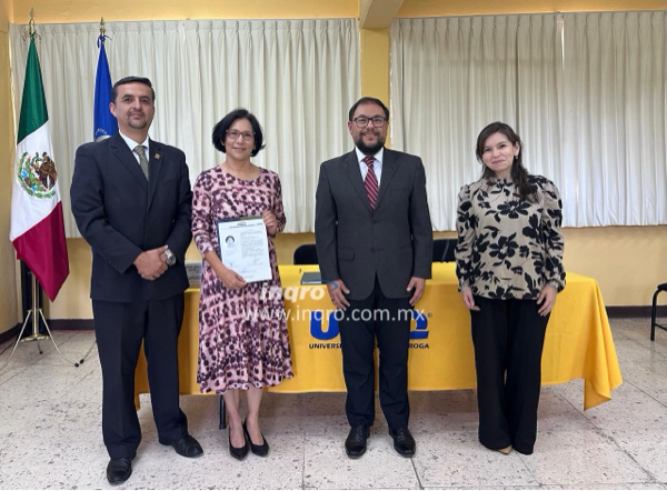 Alumna de la UVAQ, la primera graduada en la Maestría en Sexualidad Humano en el Estado