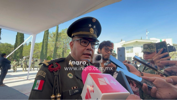 José Liga, nuevo comandante de la 17ª Zona Militar en Querétaro