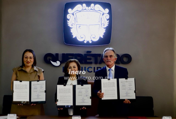 Municipio de Querétaro signa convenio con Consejo de Notarios y organizaciones de la Sociedad Civil