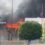 Incendio consume tienda Office Depot en Avenida del Parque
