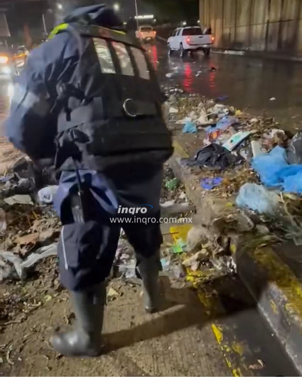 Lluvia de anoche alcanzó el 1.20 de altura en diversos puntos de la ciudad: Armando Presa