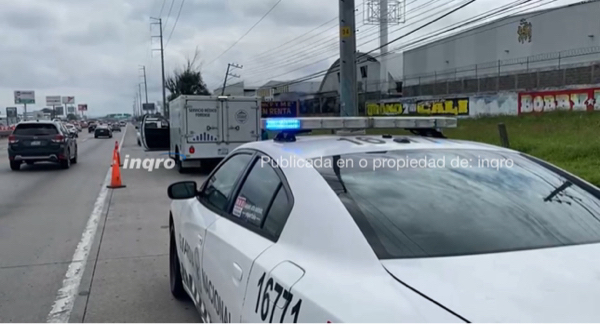AUDIO-Guardia Nacional atiende fallecido por atropellamiento